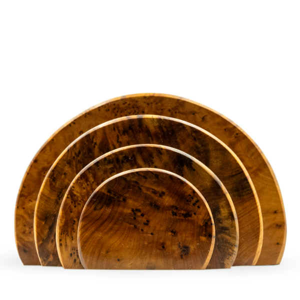‏Wooden Document Organizer